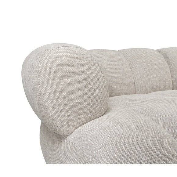 Pole to Pole New York 2,5-zits Rechter Lounge Beige, Huis en Inrichting, Banken | Bankstellen, Overige materialen, Verzenden, Hoekbank