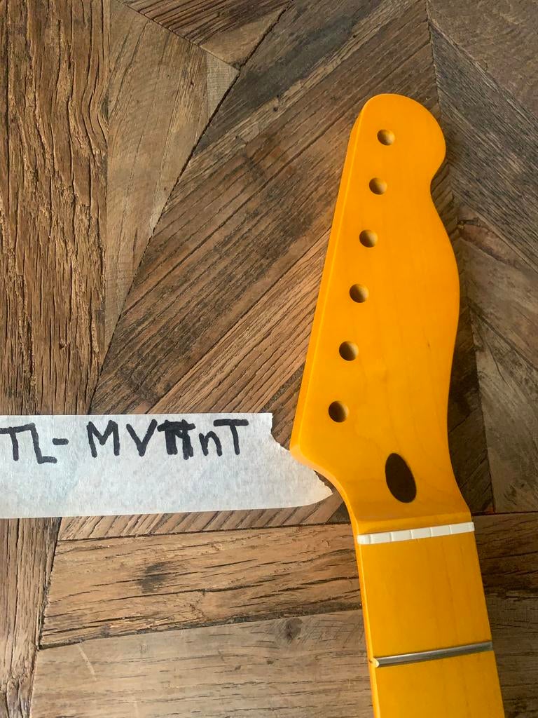 Telecaster hals” Vintage tint Maple nitro satin” TLMVTint, Feen, Verzenden, Jpsg, Nieuw