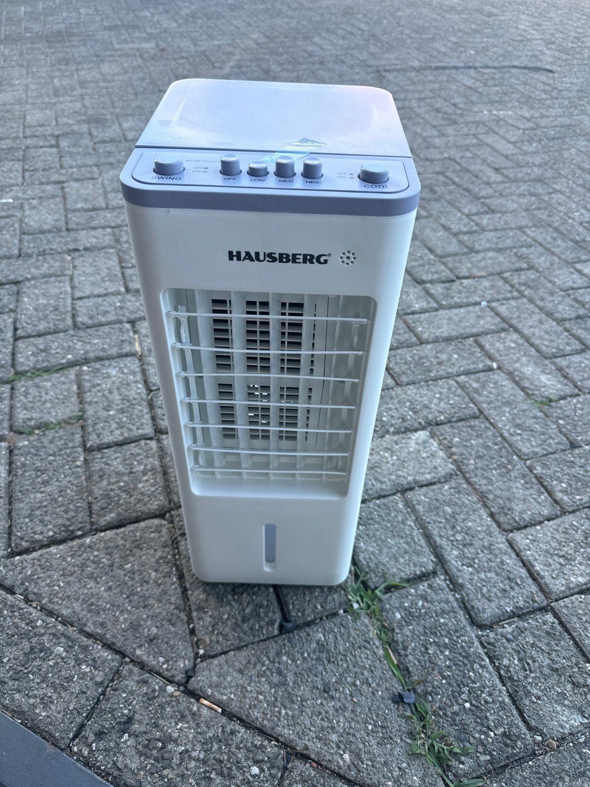 Hausberg Mobiele Air Cooler - Ventilator en Koeler, Minder dan 60 m³, 3 snelheden of meer, Ophalen of Verzenden, Zo goed als nieuw