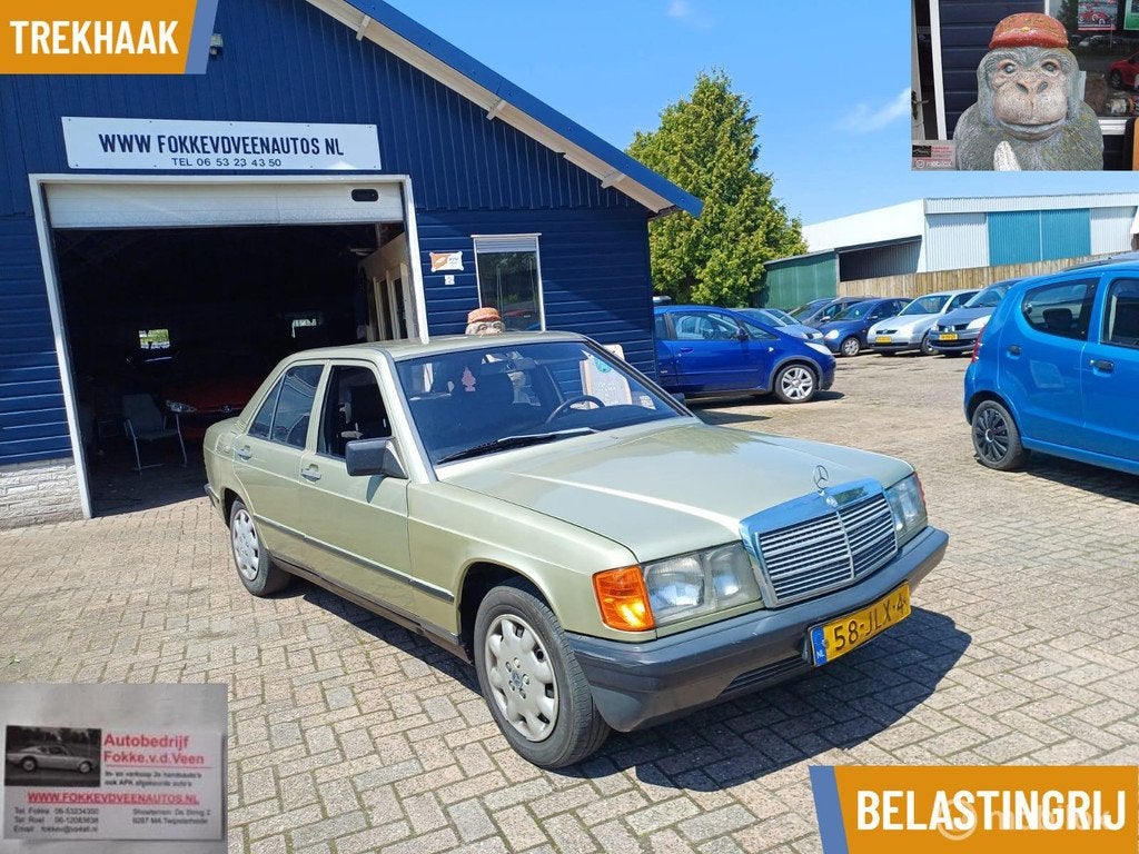 Mercedes 190-serie 2.0 D Beblastingvrij Garantie, alle inrui, Achterwielaandrijving, Mercedes-Benz, Bedrijf, Sedan