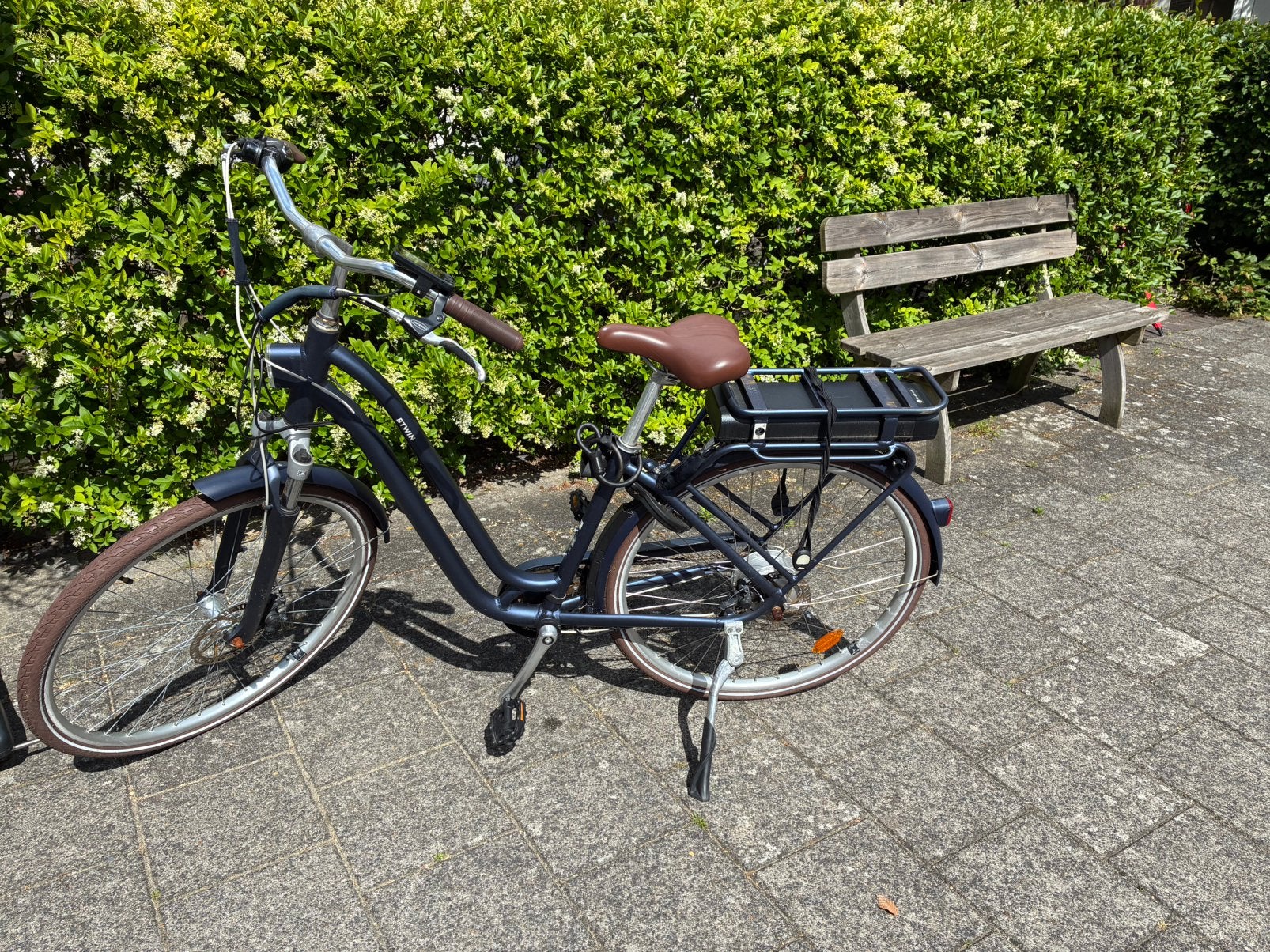 Elektrische fiets, 3 jaar oud, accu verbindt niet meer, Gebruikt, 55 tot 59 cm, 30 tot 50 km per accu, Ophalen