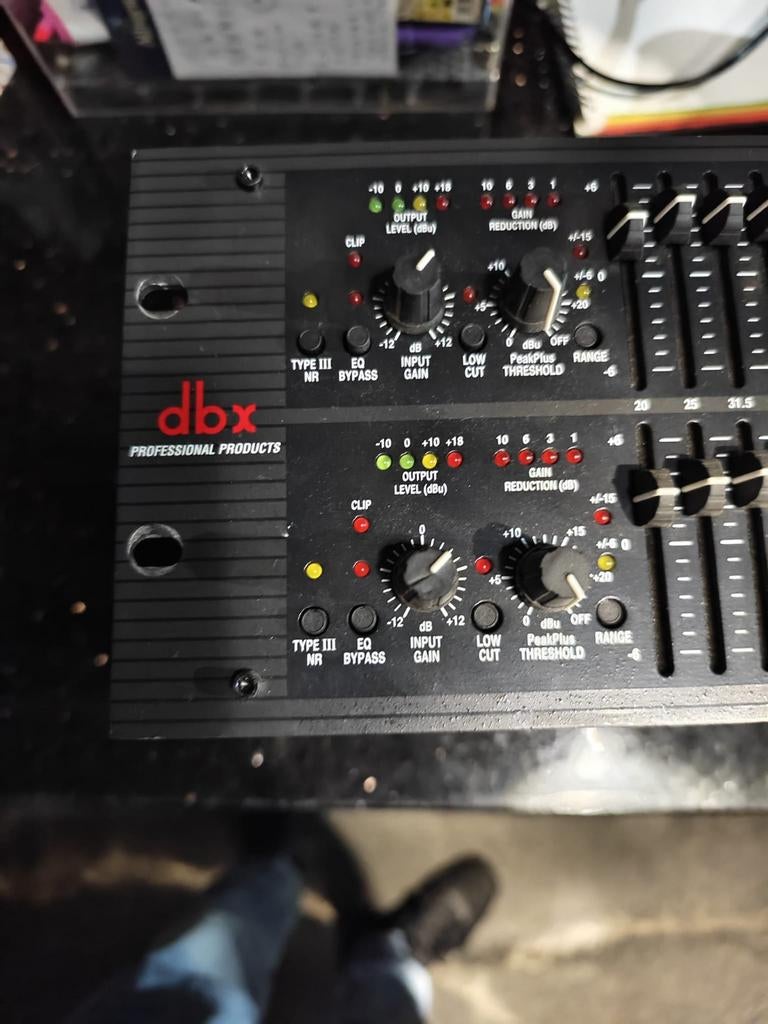 DBX Dualband Equalizer - Professionele Audio Processor, Ophalen of Verzenden, Gebruikt, Equalizer