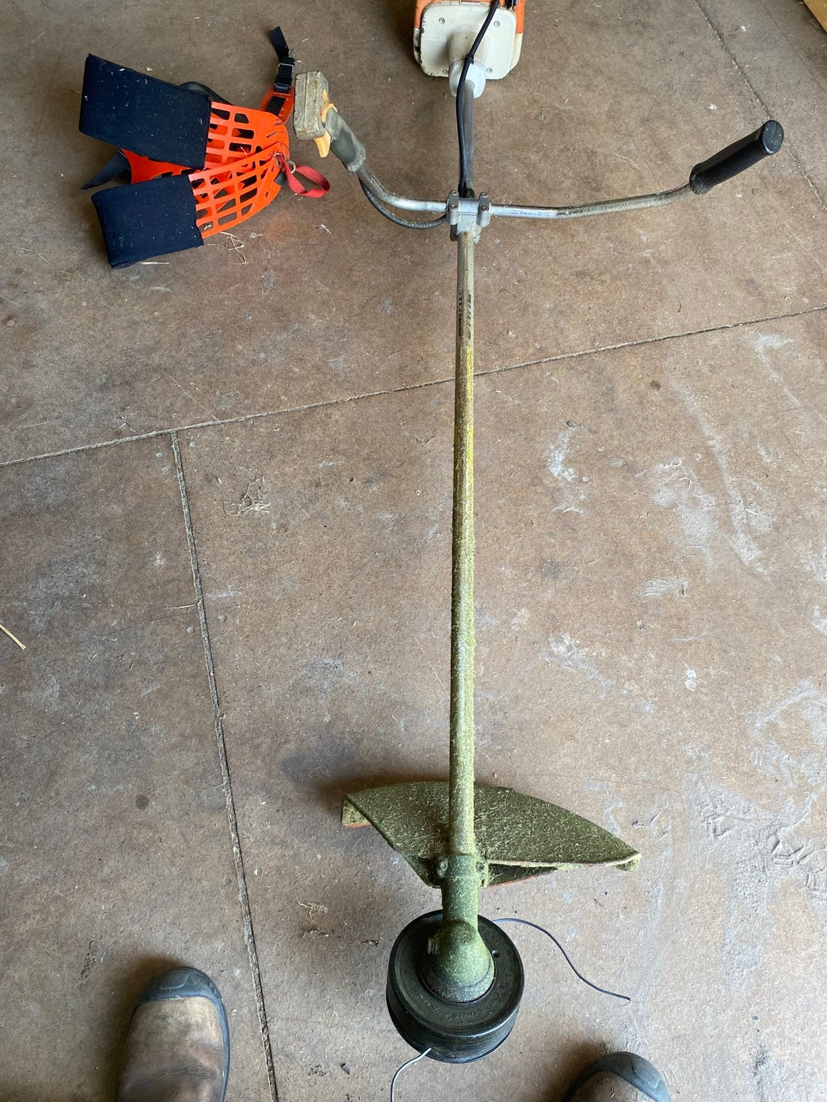 Te koop stihl bosmaaier, Tuin en Terras, Bosmaaiers, Ophalen, Zo goed als nieuw, Benzine