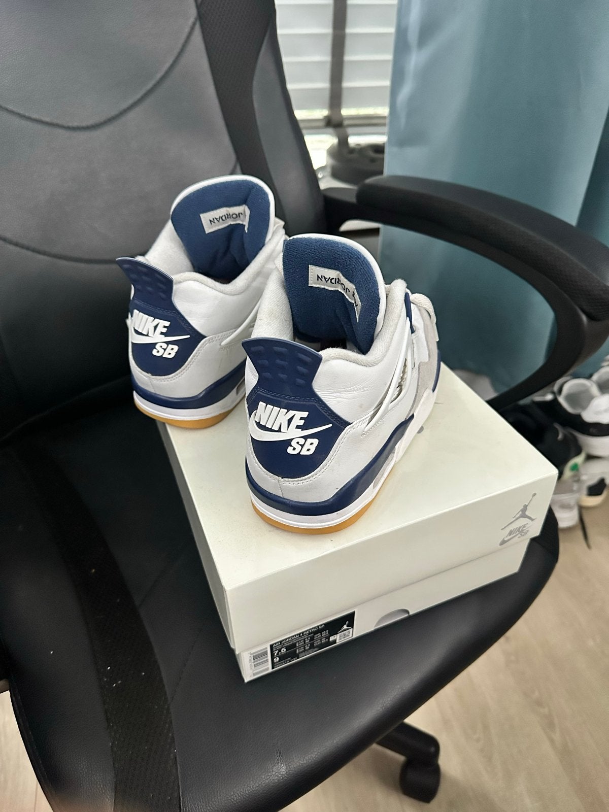 Nike SB x Air Jordan 4 Retro, Kleding | Heren, Schoenen, Ophalen, Nieuw, Wit, Sneakers of Gympen