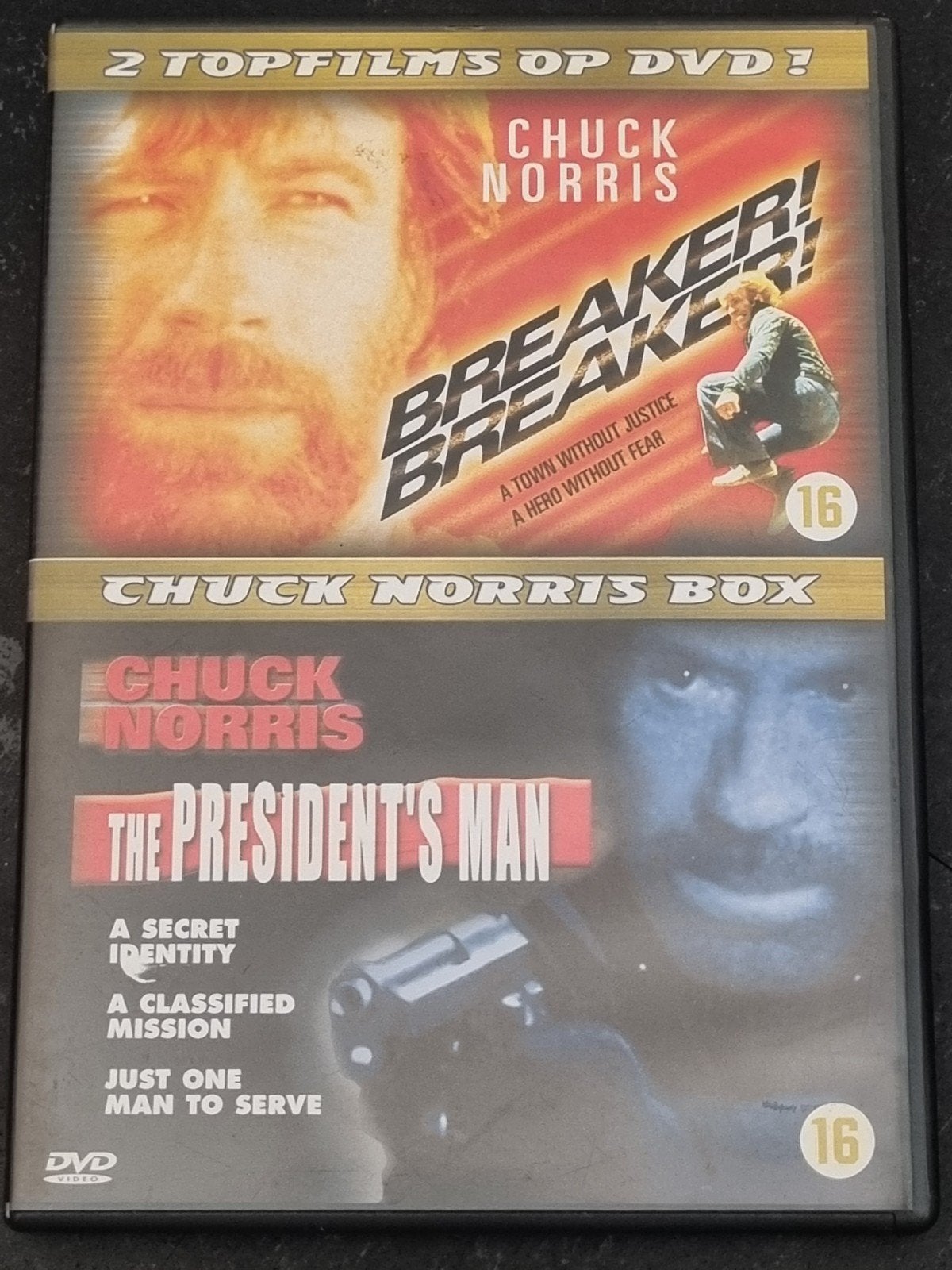 Chuck Norris Box: Breaker! Breaker! & The President's Man, Engels, Vanaf 16 jaar, Nederlands, Actiethriller