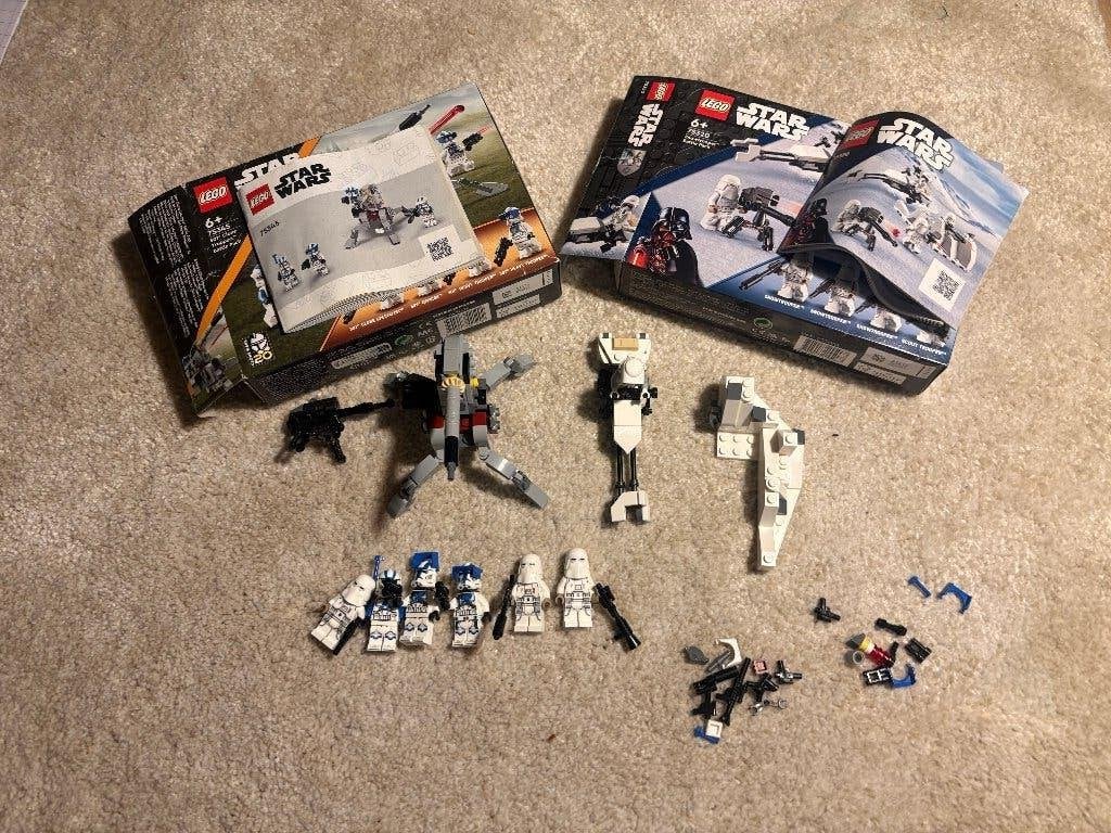 lego star wars 75345, 75320