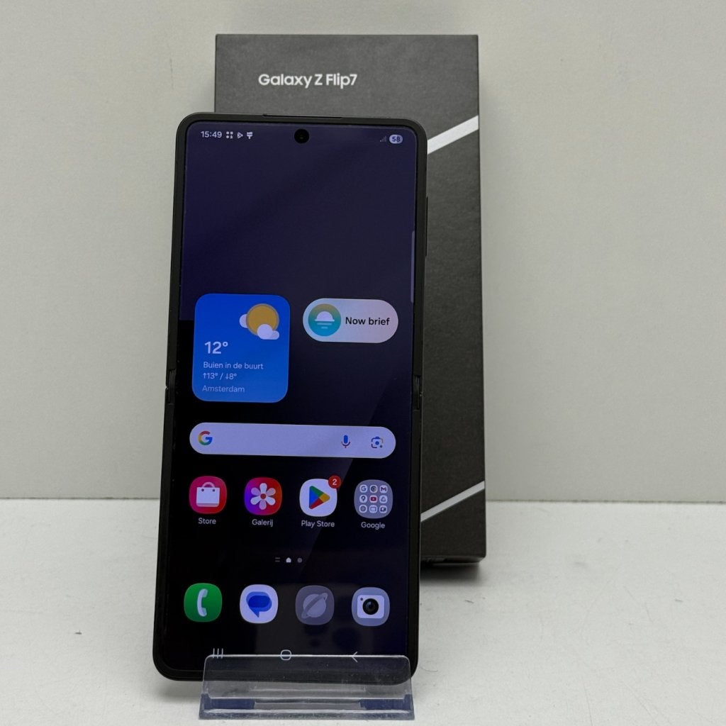 Samsung Galaxy Z Flip 7 256GB | Nette Staat | Met Garantie, Telecommunicatie, Mobiele telefoons | Samsung, Samsung, Zo goed als nieuw