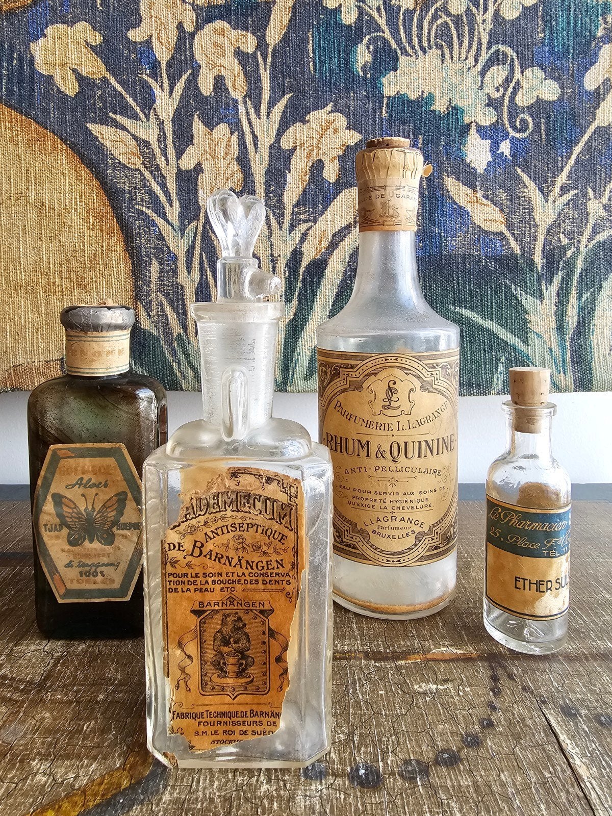 Antieke oude brocante flesjes., Ophalen of Verzenden