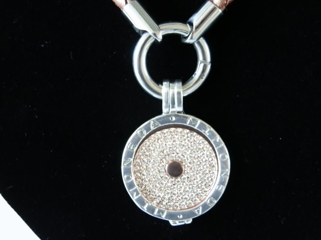 Mi Moneda ketting / kettinghanger. 925., Sieraden, Tassen en Uiterlijk, Overige voorstellingen, Ophalen of Verzenden, Zo goed als nieuw