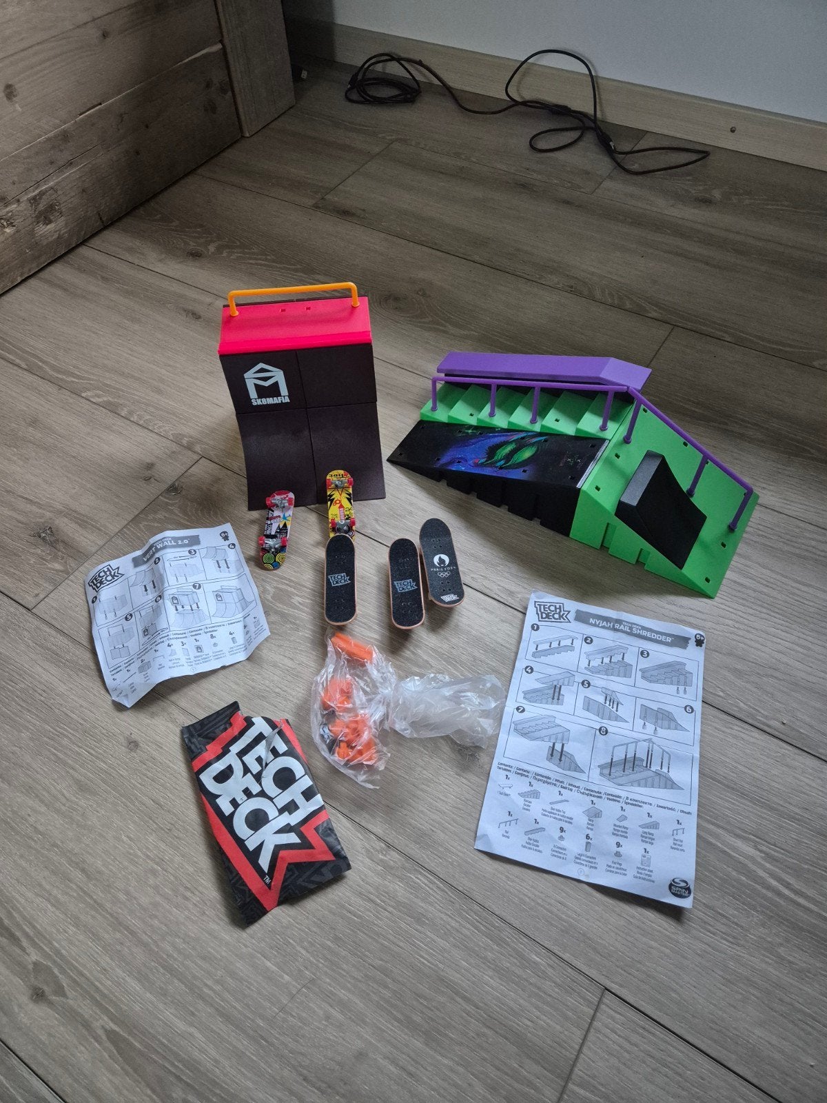 tech deck vinger skate board banen, Ophalen of Verzenden
