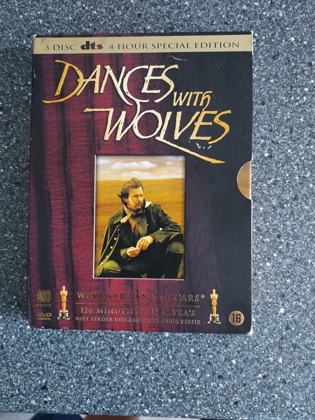 dvd box Dances with wolves, Vanaf 16 jaar, Ophalen, Zo goed als nieuw