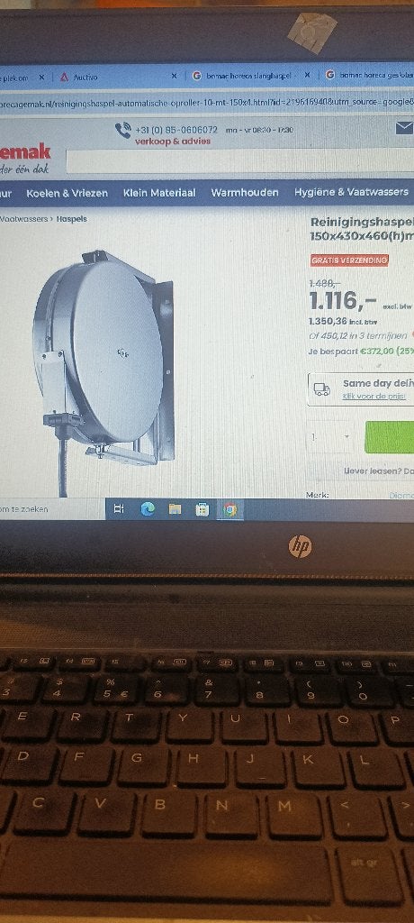 slanghaspel horeca keukenslanghaspel, Tuin en Terras, Ophalen, Nieuw, Overige typen