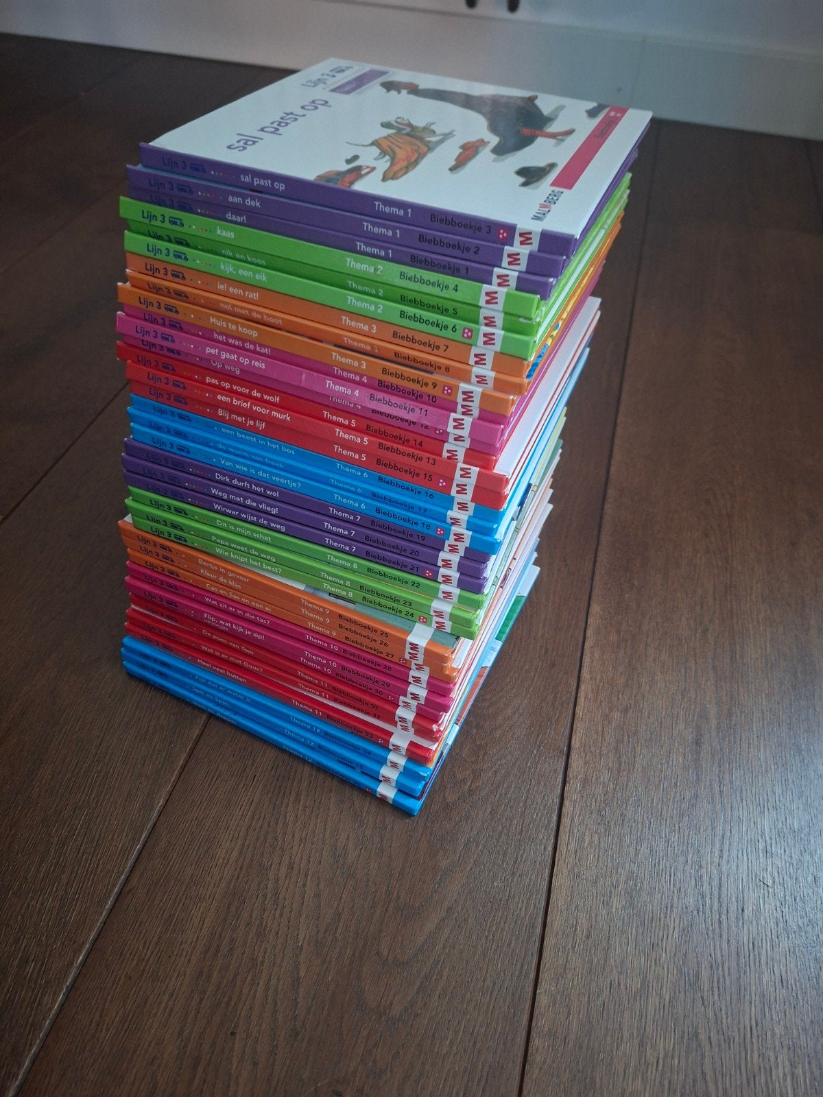 Lijn 3 Biblioboekjes - Complete set (35 stuks), Ophalen of Verzenden, Zo goed als nieuw, Malmberg (uitgever), Fictie algemeen