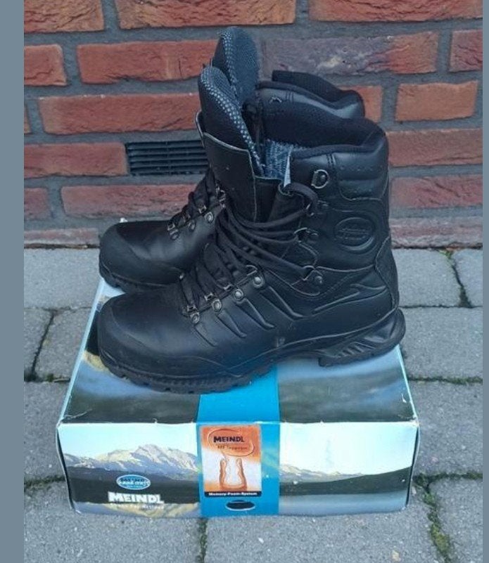 Meindl heren, maat 7,5., Zwart, Ophalen of Verzenden, Meindl, Gedragen