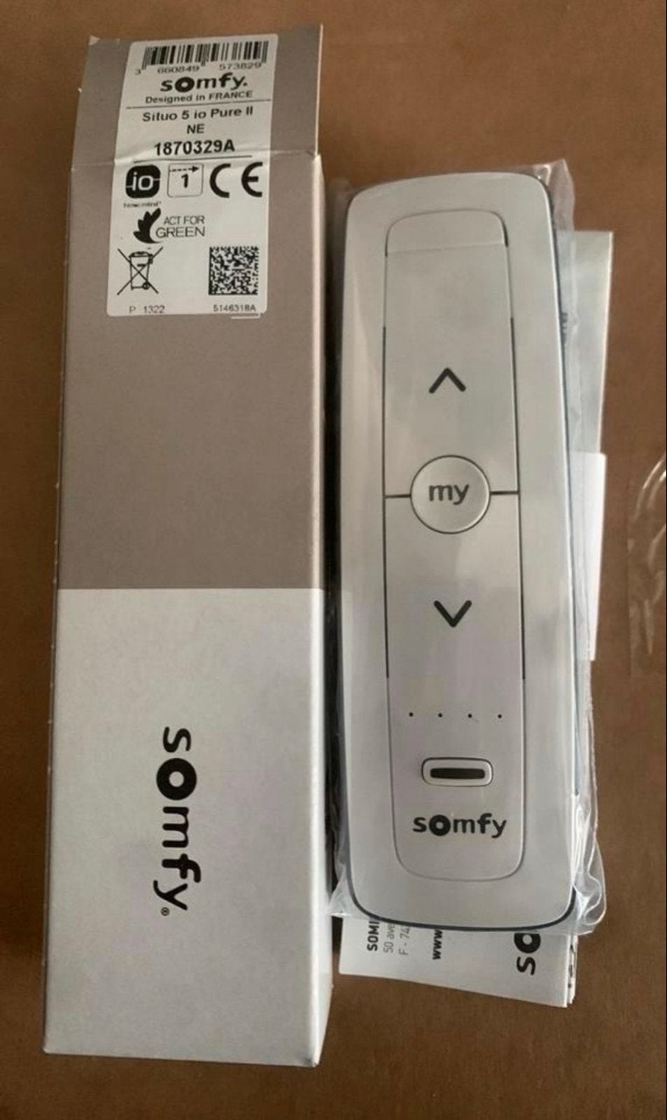 somfy situo 5 io pure ii, Ophalen of Verzenden, Nieuw