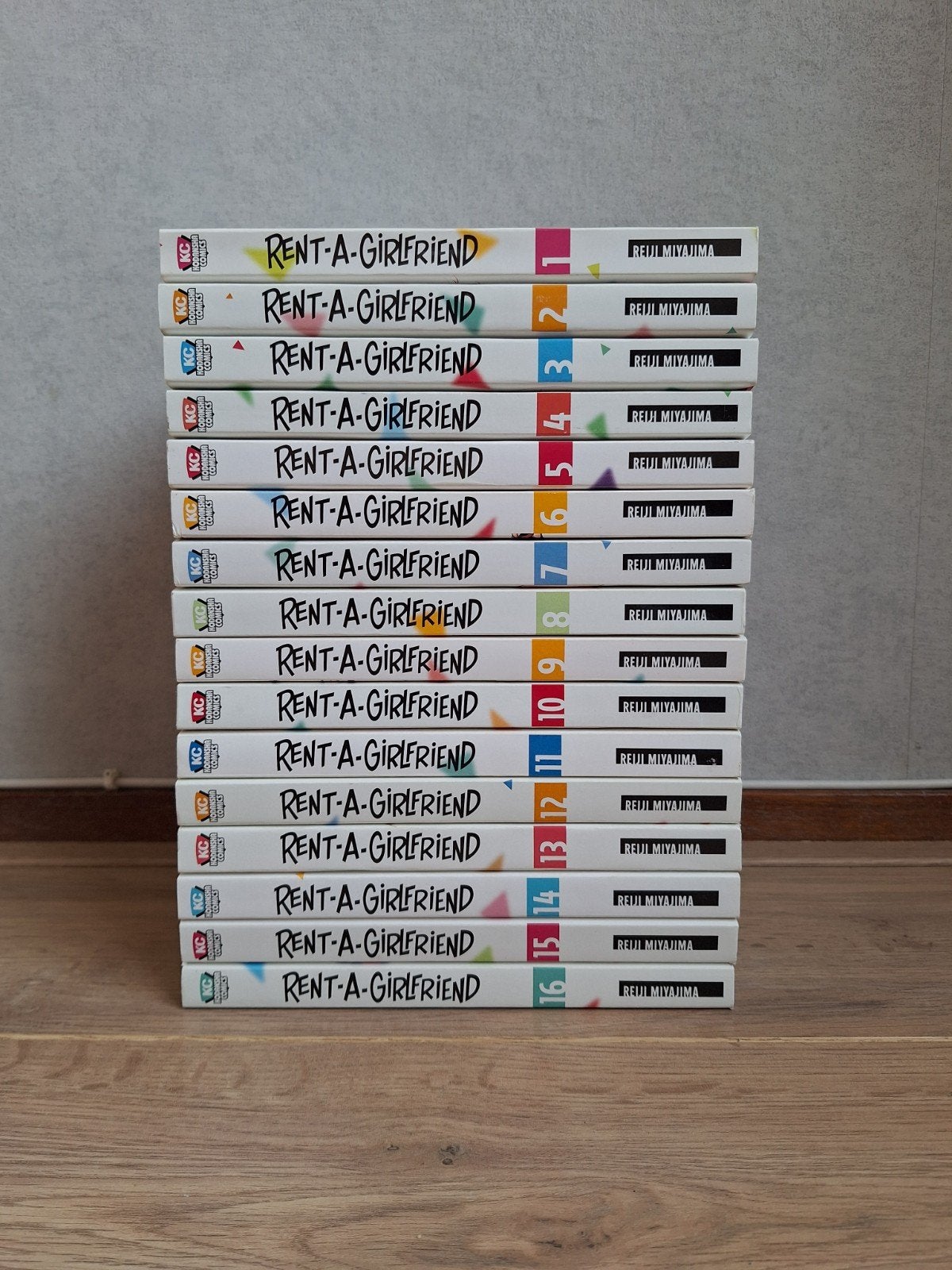 Rent a girlfriend vol. 1-16 Engels manga, Meerdere comics, Ophalen of Verzenden, Gelezen, Japan (Manga)