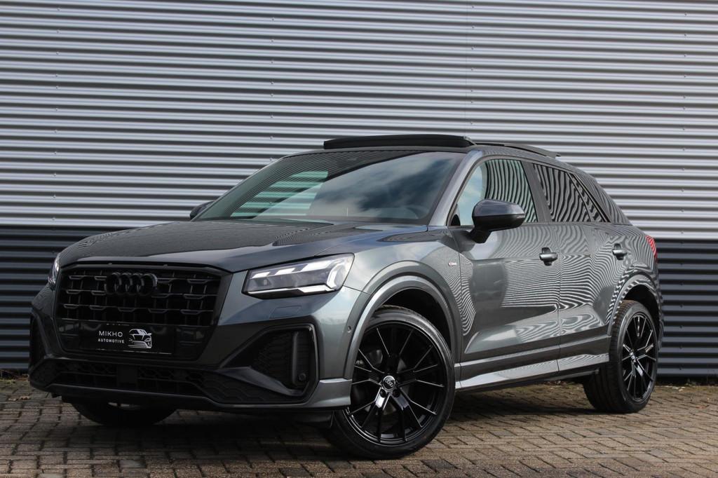 Audi Q2 35 TFSI 3x S-line| Panoramadak | Camera | Black opti, 4 cilinders, 150 pk, Origineel Nederlands, Bedrijf
