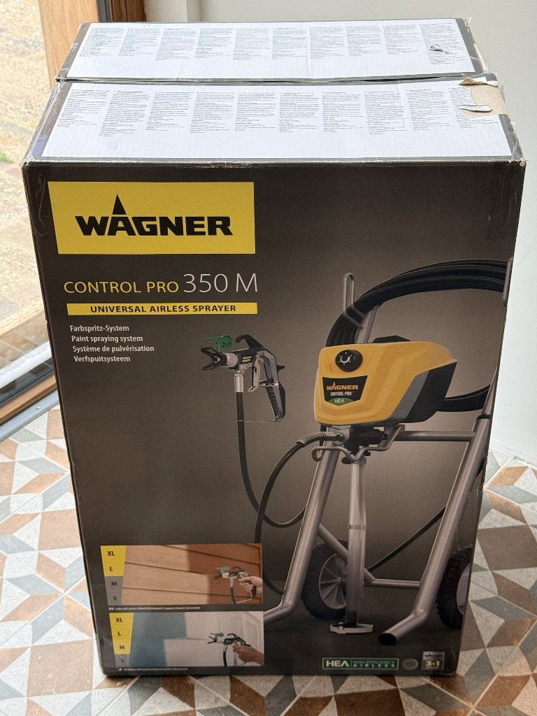 Wagner Control Pro 350 M Universele Airless Verfspuit, Ophalen of Verzenden, Gebruikt, Verfspuit of Verfpomp