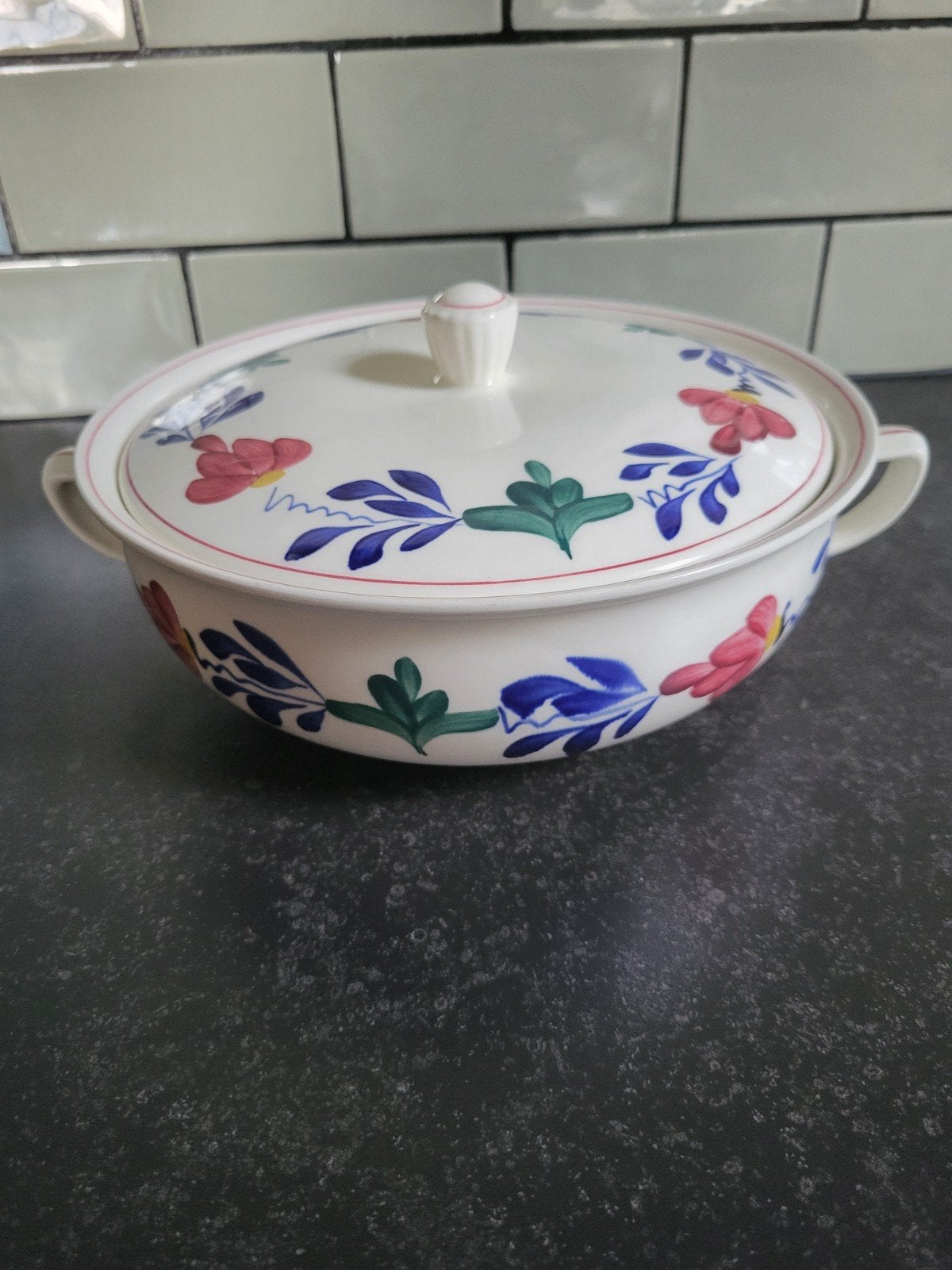 Vintage Royal Sphinx Maastricht Terrine met Deksel, Antiek en Kunst, Ophalen of Verzenden