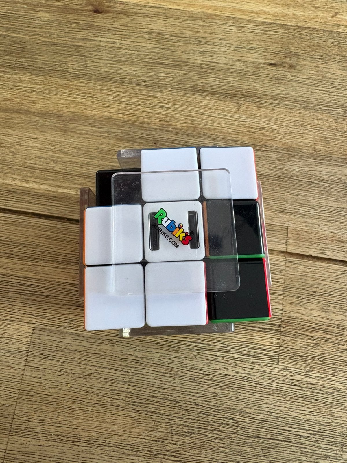 Rubik's compatibel - Moving Cube Slide 3x3 - v.a. 8 jaar, Ophalen of Verzenden, Zo goed als nieuw, Rubik's of 3D-puzzel