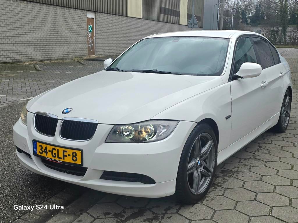 BMW 3-serie 316i Business Line*nieuwe ketting*nap*apk*airco*, Auto's, Gebruikt, 1599 cc, Origineel Nederlands, Bedrijf