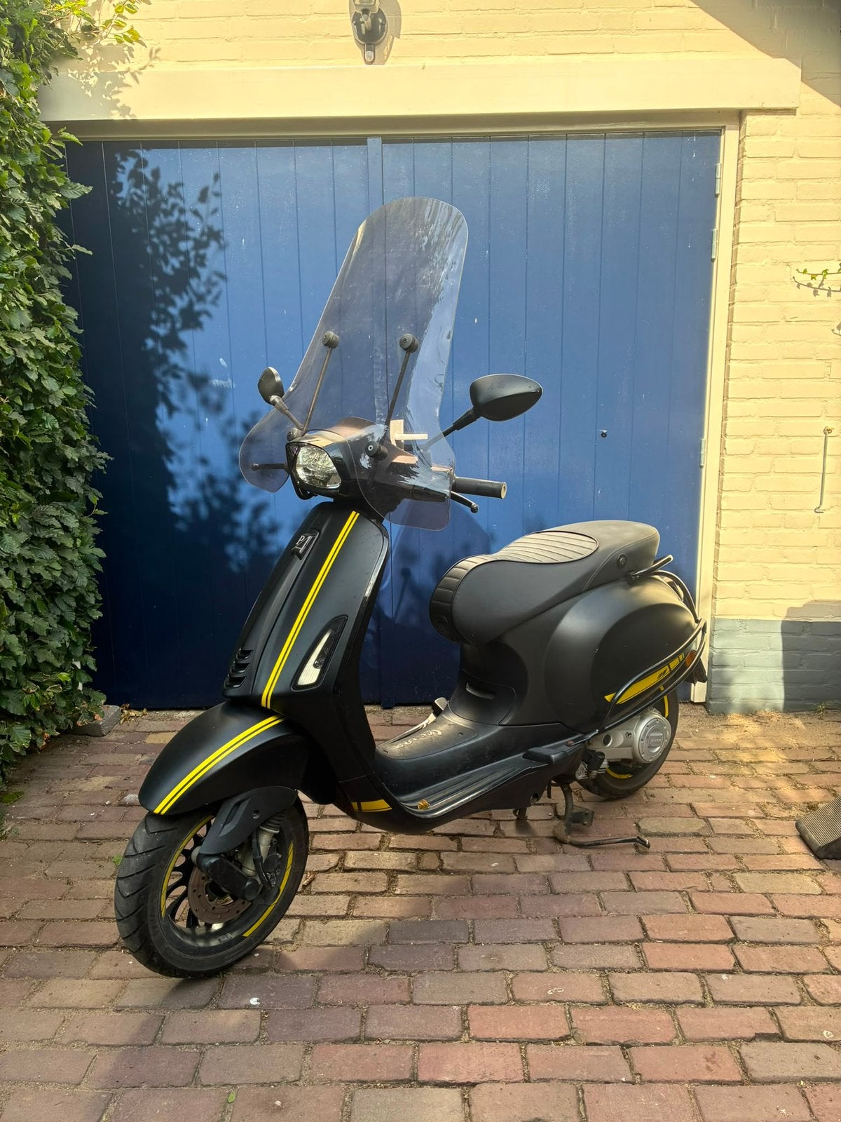 Vespa Sprint 2019 | 6.000 km | Blauw kenteken | 50 km/u, Ophalen, Zo goed als nieuw, Benzine, Vespa