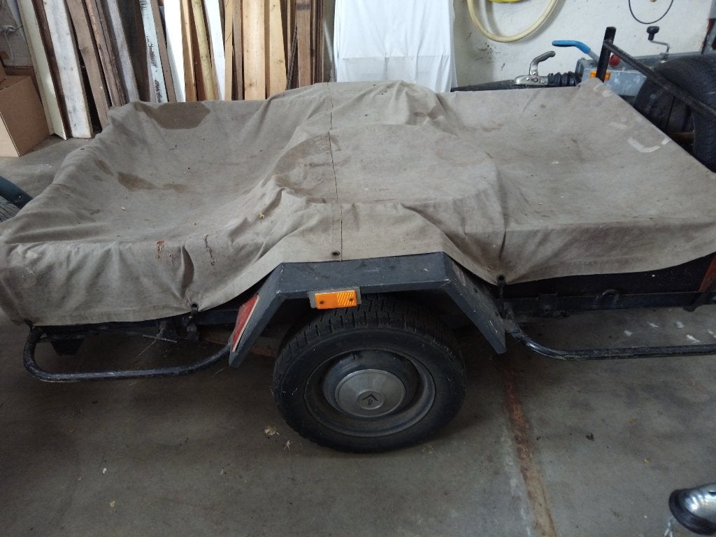 Aanhanger, Auto diversen, Aanhangers en Bagagewagens, Ophalen, Gebruikt