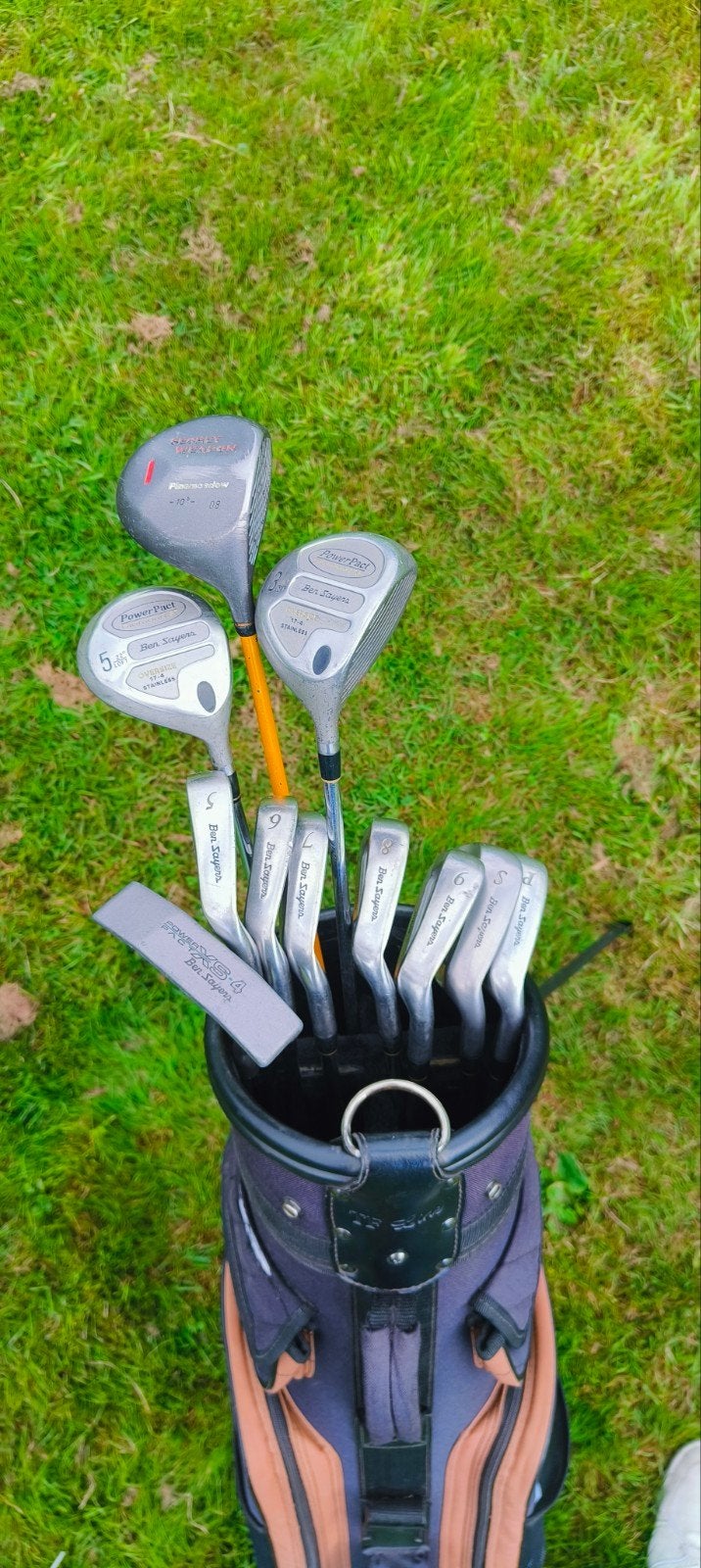 Ben Sayers PowerPact golfset compleet met tas - oversize, Ophalen of Verzenden, Gebruikt, Set, Overige merken