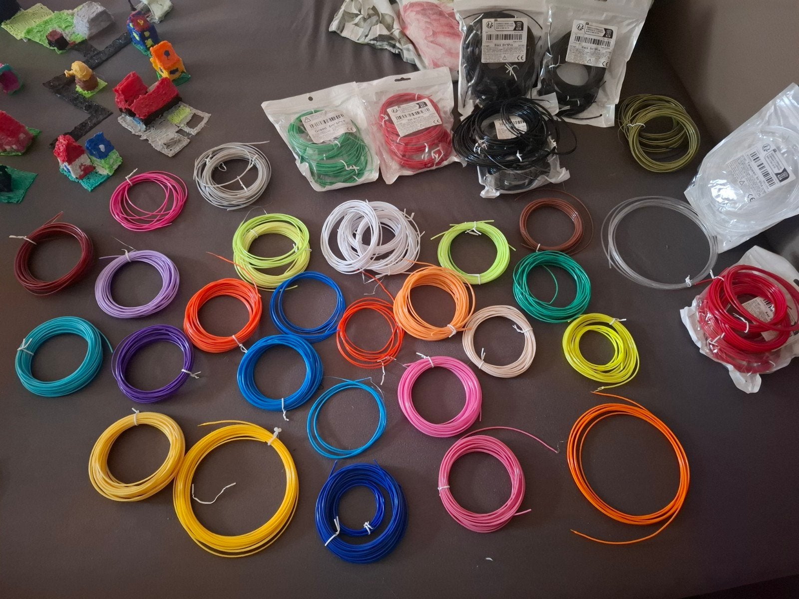 3D Pen Set: 2 pennen, veel filament en sjablonen, Ophalen, Gebruikt, Overige thema's, Meerkleurig