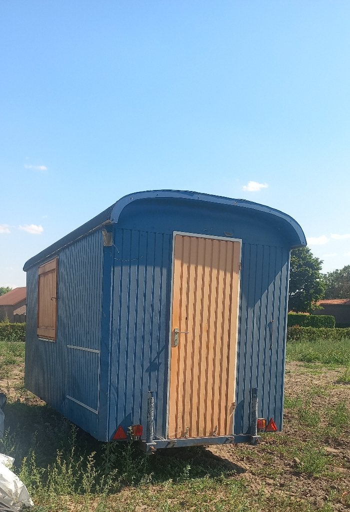 Bouwkeet incl. Toilet., Ophalen