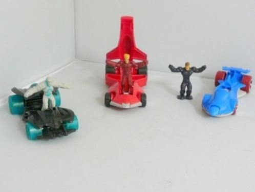 McDonalds 2011 # Hotwheels Battle Force (3x), Ophalen of Verzenden, Zo goed als nieuw, Handmatig, Hot Wheels