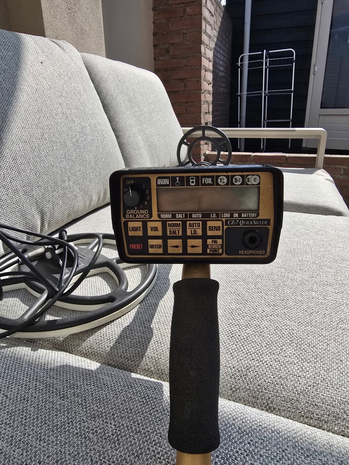 Professionele metaaldetector / 2 coils, Ophalen of Verzenden, Overige merken