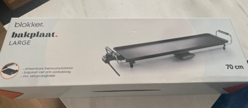 Blokker Bakplaat Large - 70 cm, Ophalen of Verzenden, Nieuw
