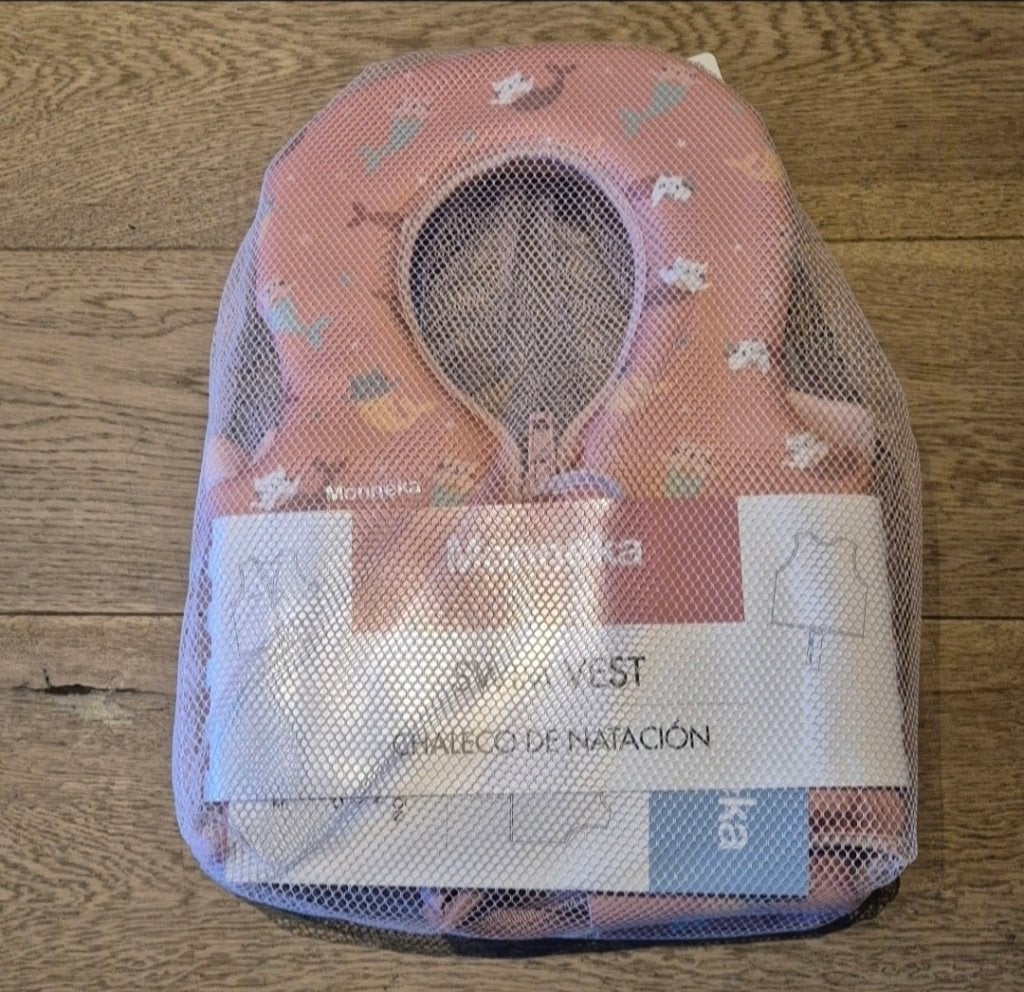 NIEUW zwemvest Drijfvest Katten Zeemeermin 1-2 jr (11-15 kg), Kind, Verzenden, Nieuw, Monneka