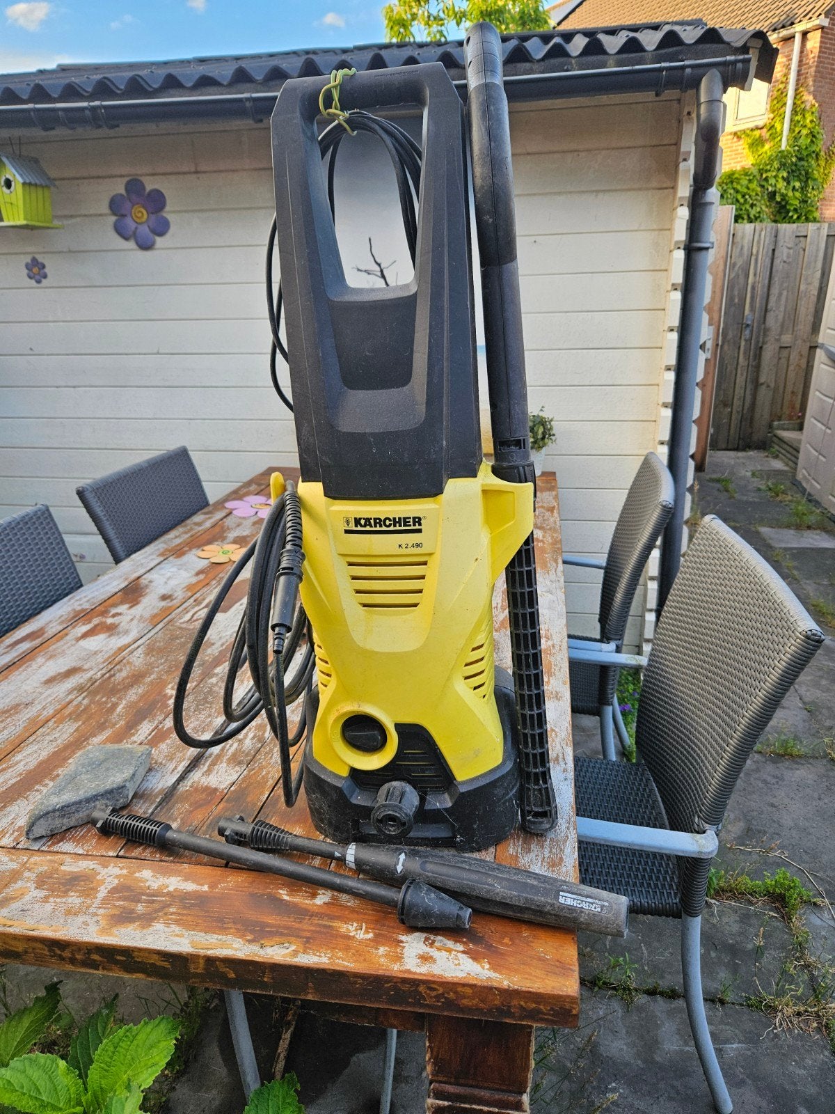 Kärcher K 2.490 hogedrukreiniger, Ophalen of Verzenden, Gebruikt, Elektrisch, Kärcher