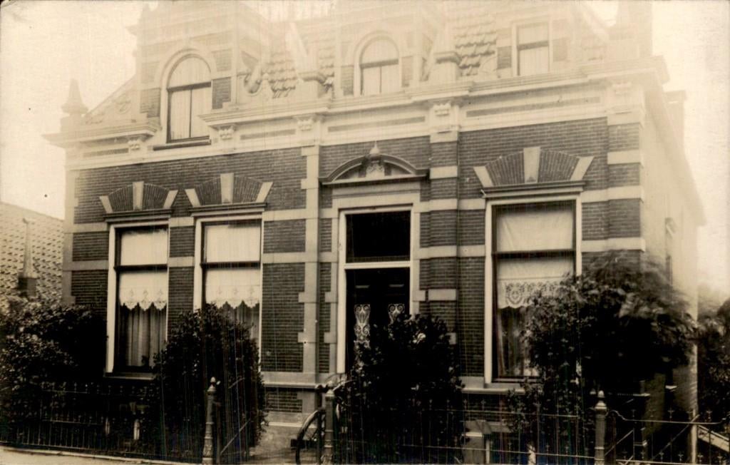 Gouderak - Fotokaart - Huis, Verzamelen, Ansichtkaarten | Nederland, Ophalen of Verzenden, Voor 1920, Ongelopen, Zuid-Holland
