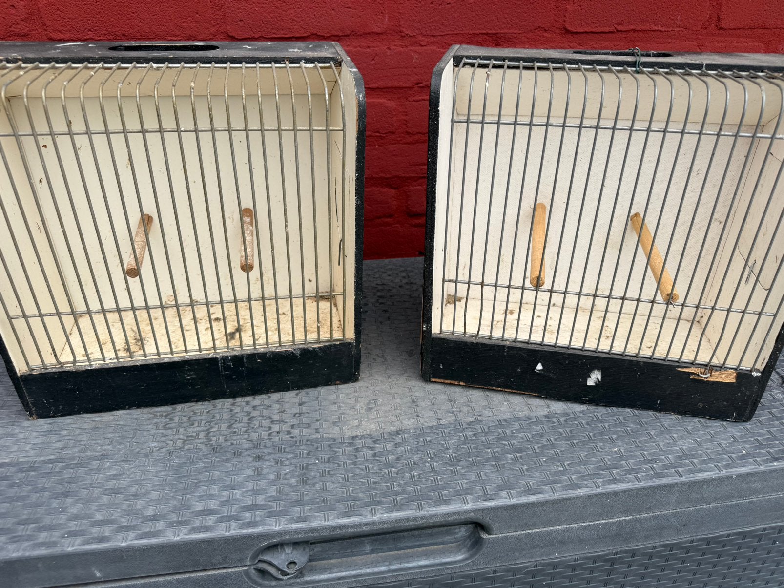 Tt kooitjes te koop, Dieren en Toebehoren, Vogels | Hokken en Kooien, Ophalen, Gebruikt, Hout, Vogelkooi