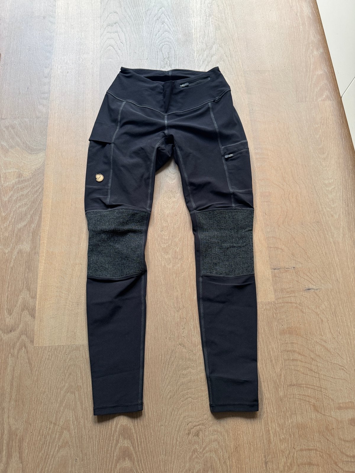 Prachtige Fjallraven abisko trekking tights HD maat m, Legging, Zwart, Maat 40/42 (M), Ophalen of Verzenden