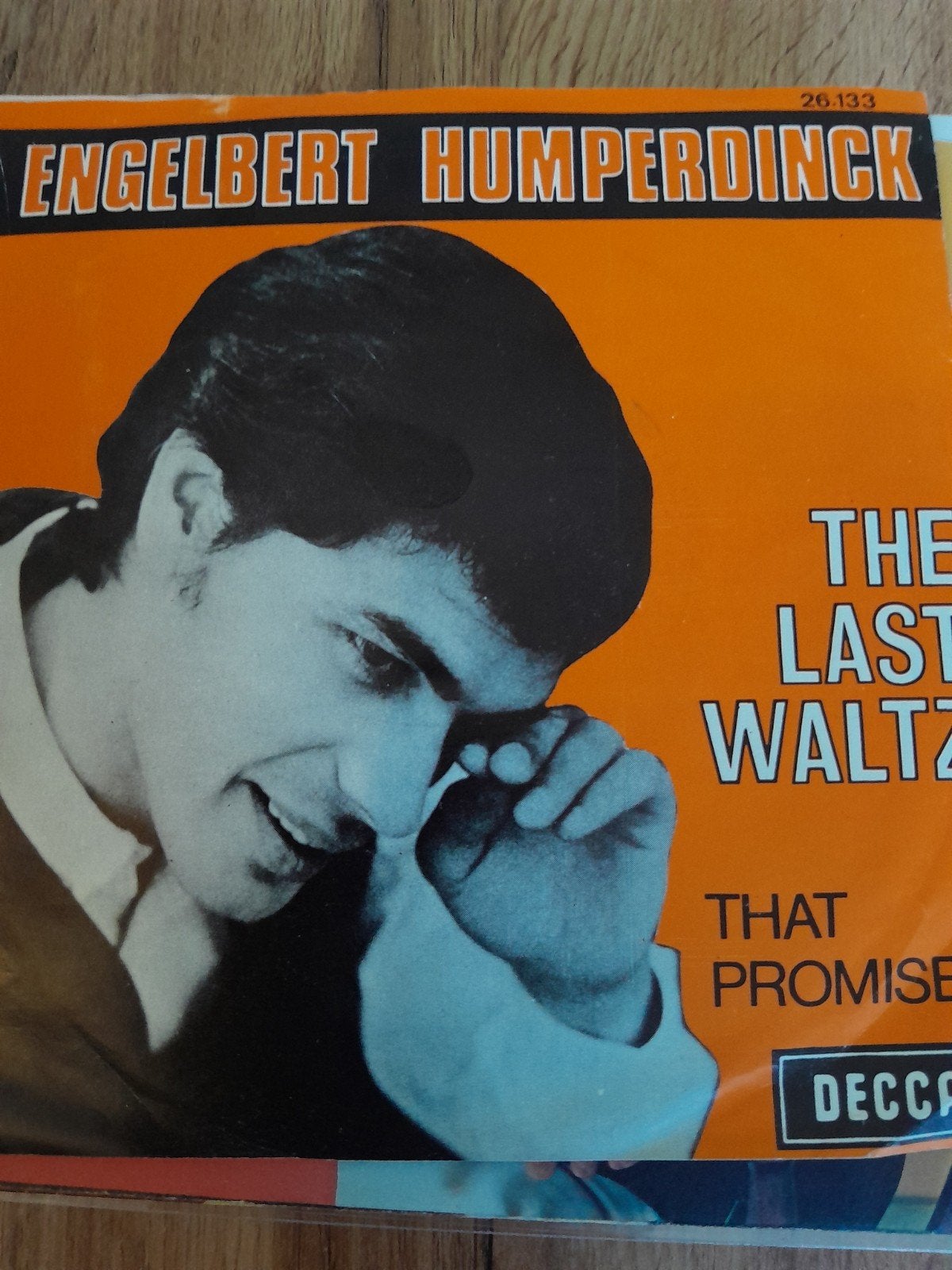 engelbert humperdinck 7inch the last waltz, Ophalen of Verzenden, Zo goed als nieuw, Pop