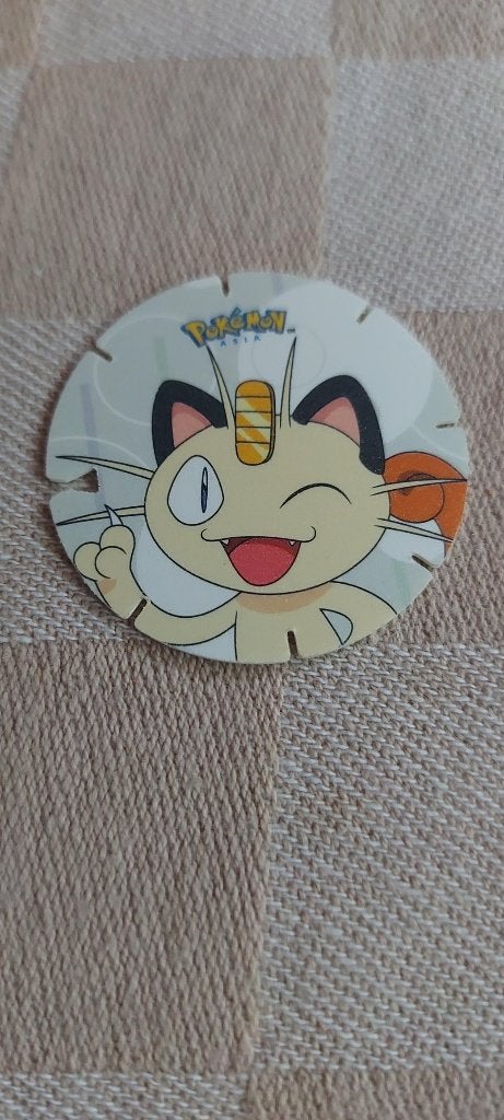flippo pokemon chiki balls zeldzaam Meowth, Verzamelen, Flippo's, Ophalen of Verzenden, Losse flippo's