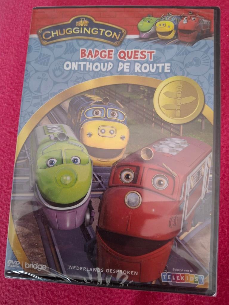 Chuggington / DVD nieuw in folie., Alle leeftijden, Ophalen of Verzenden, Nieuw in verpakking