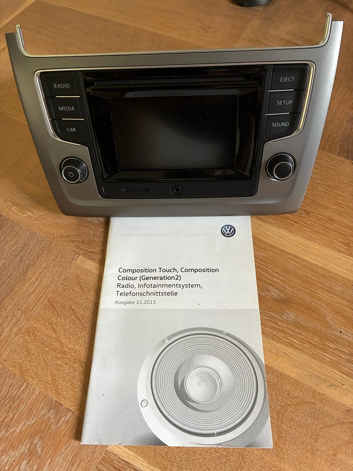 Volkswagen Composition Touch Infotainmentsysteem, Ophalen, Gebruikt