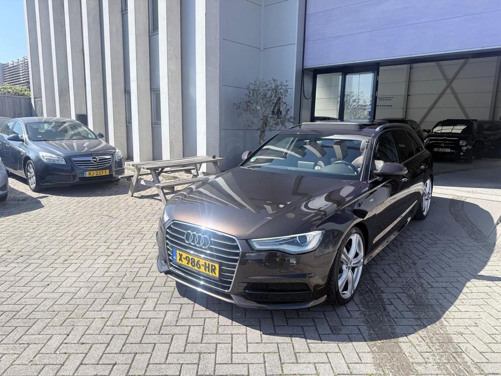 Audi A6 Avant 1.8 TFSI ultra S line Edition VOL OPTIES! INRU, Euro 6, Bruin, Leder, 93 €/maand