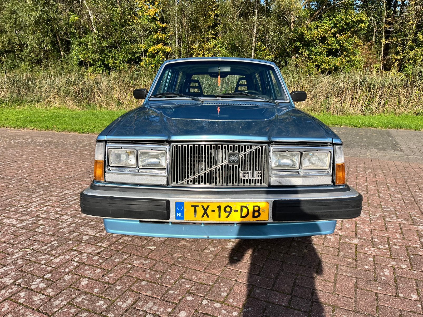 Volvo 265 2.7 GLE AUT 1979 Blauw, Auto's, Automaat, 2664 cc, Blauw, Stationwagon