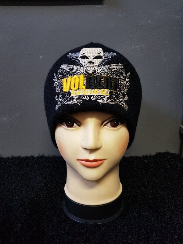 Dikke muts, volbeat, mutsen, rock, muziek, zwart, Ophalen of Verzenden, Nieuw, Overige maten, Muts