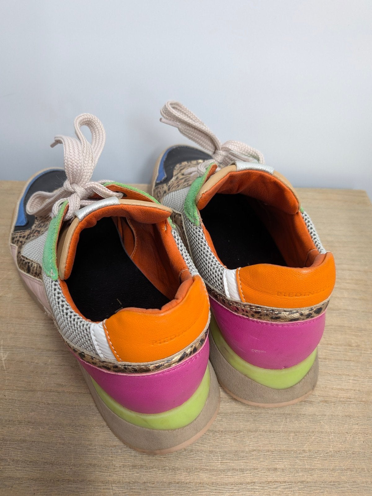 Piedi Nudi Sneakers Maat 38 | Multicolor Leopardprint, Kleding | Dames, Blauw, Piedi nudi, Ophalen of Verzenden, Sneakers of Gympen