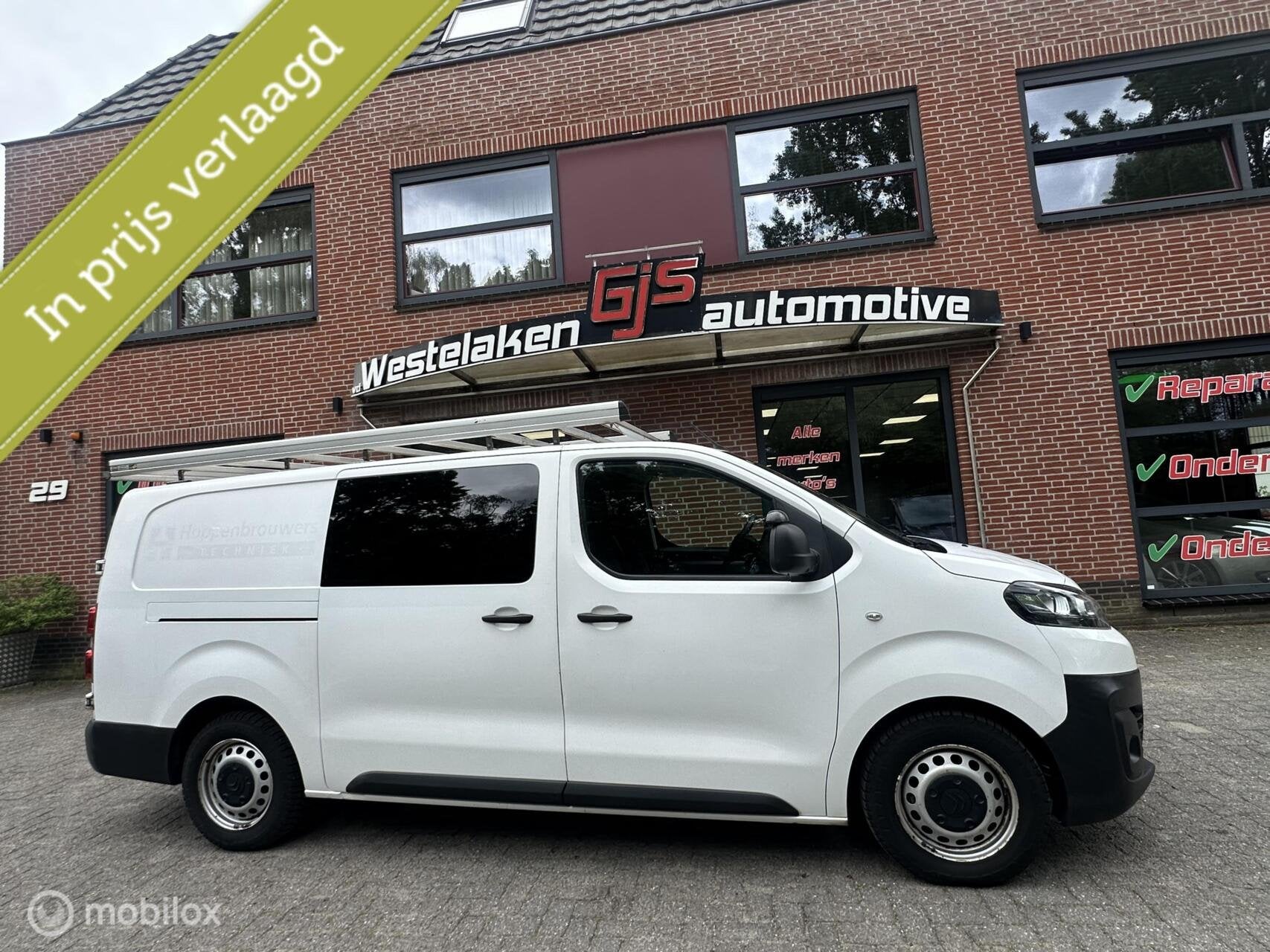 Citroen Jumpy bestel 2.0 BlueHDI 120 Club XL DC S&S, Auto's, Voorwielaandrijving, Gebruikt, Euro 6, 4 cilinders
