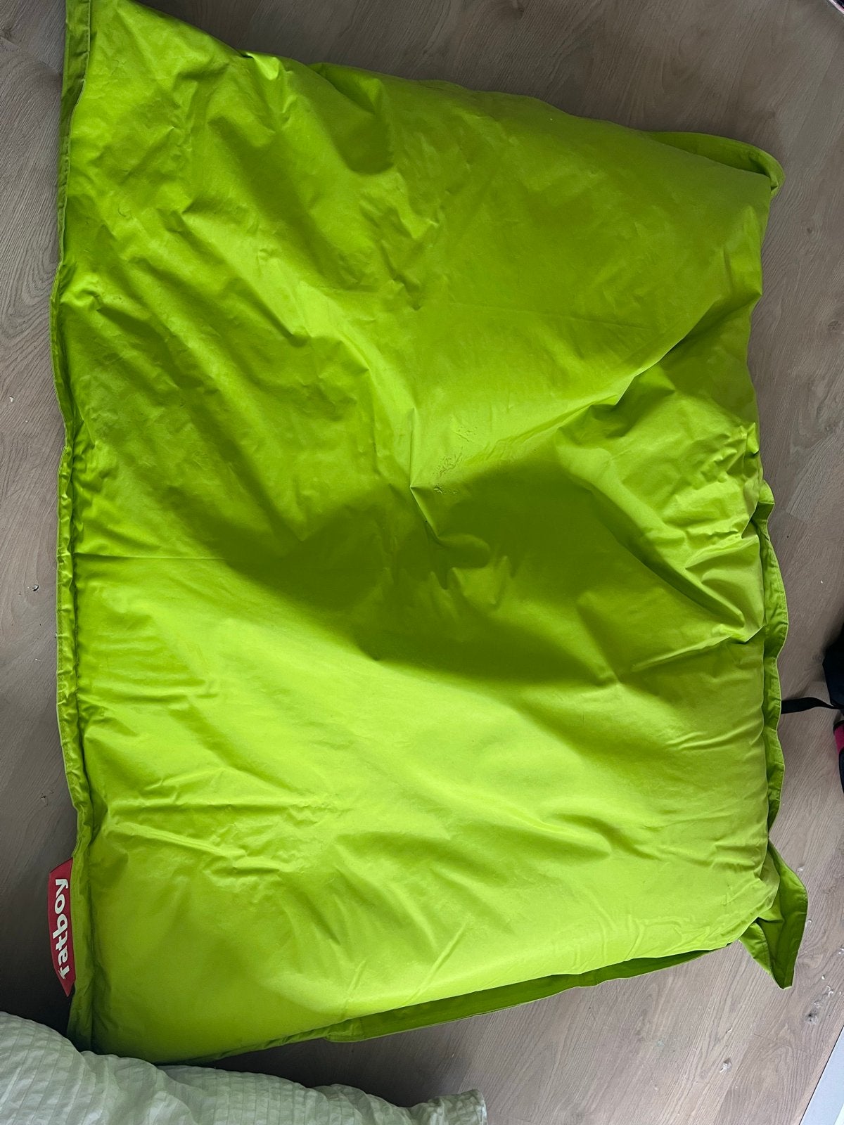 Fatboy Zitzak - Comfortabel en Stijlvol, Huis en Inrichting, Zitzakken, Ophalen of Verzenden, Gebruikt, Groen, Zitzak