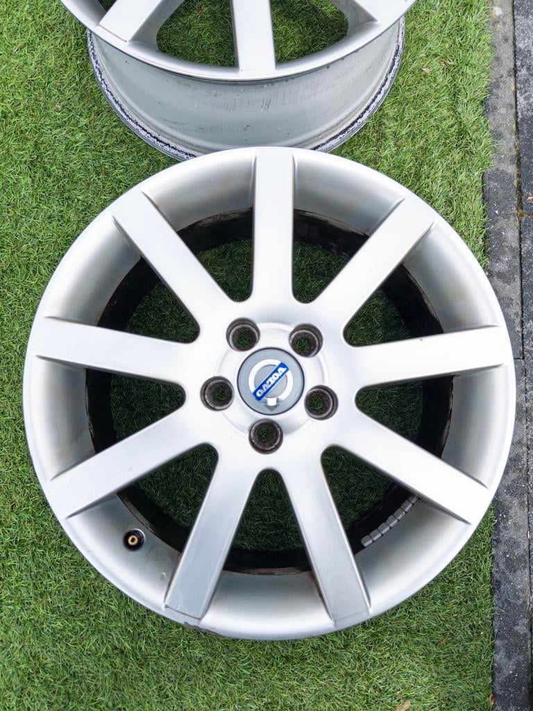 Set van 4 originele Volvo XC90 velgen 17”, Ophalen, Gebruikt, Velg(en), 17 inch