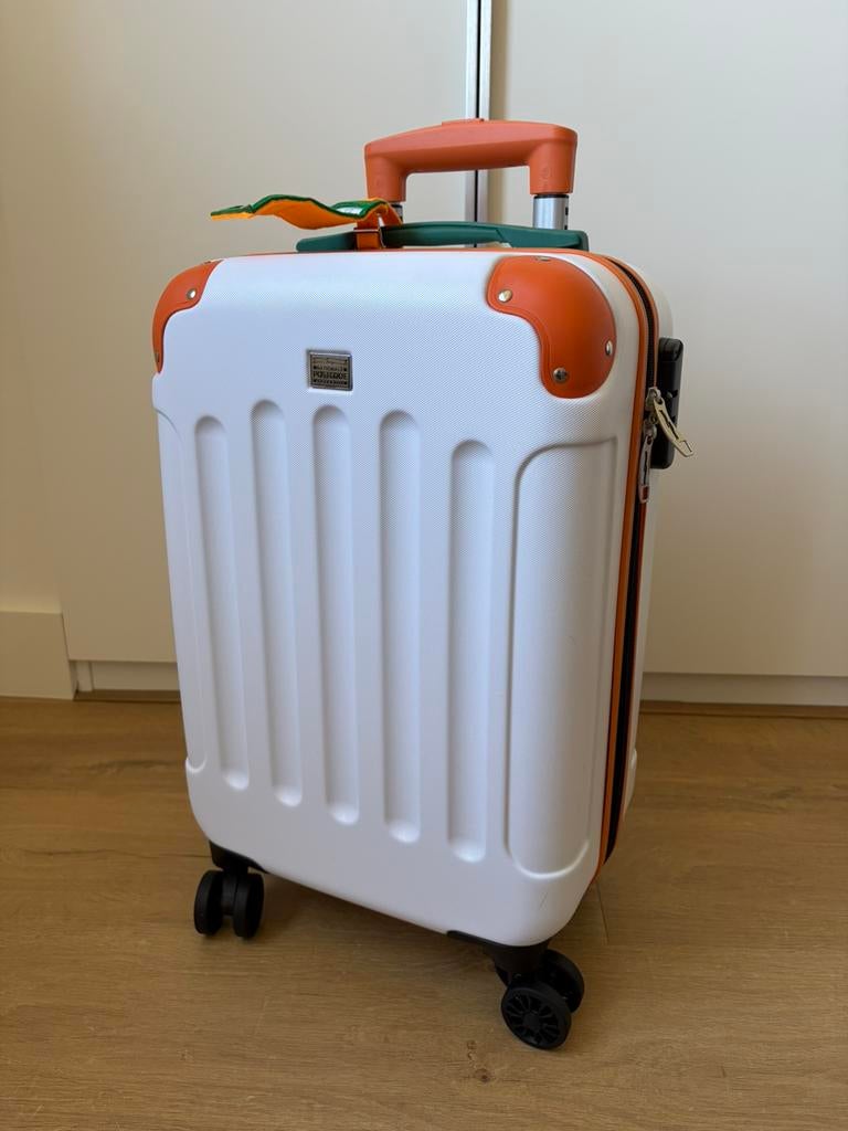 Trolley Postcode Loterij nieuw, Sieraden, Tassen en Uiterlijk, Koffers, Hard kunststof, Nieuw, Minder dan 50 cm, Minder dan 35 cm